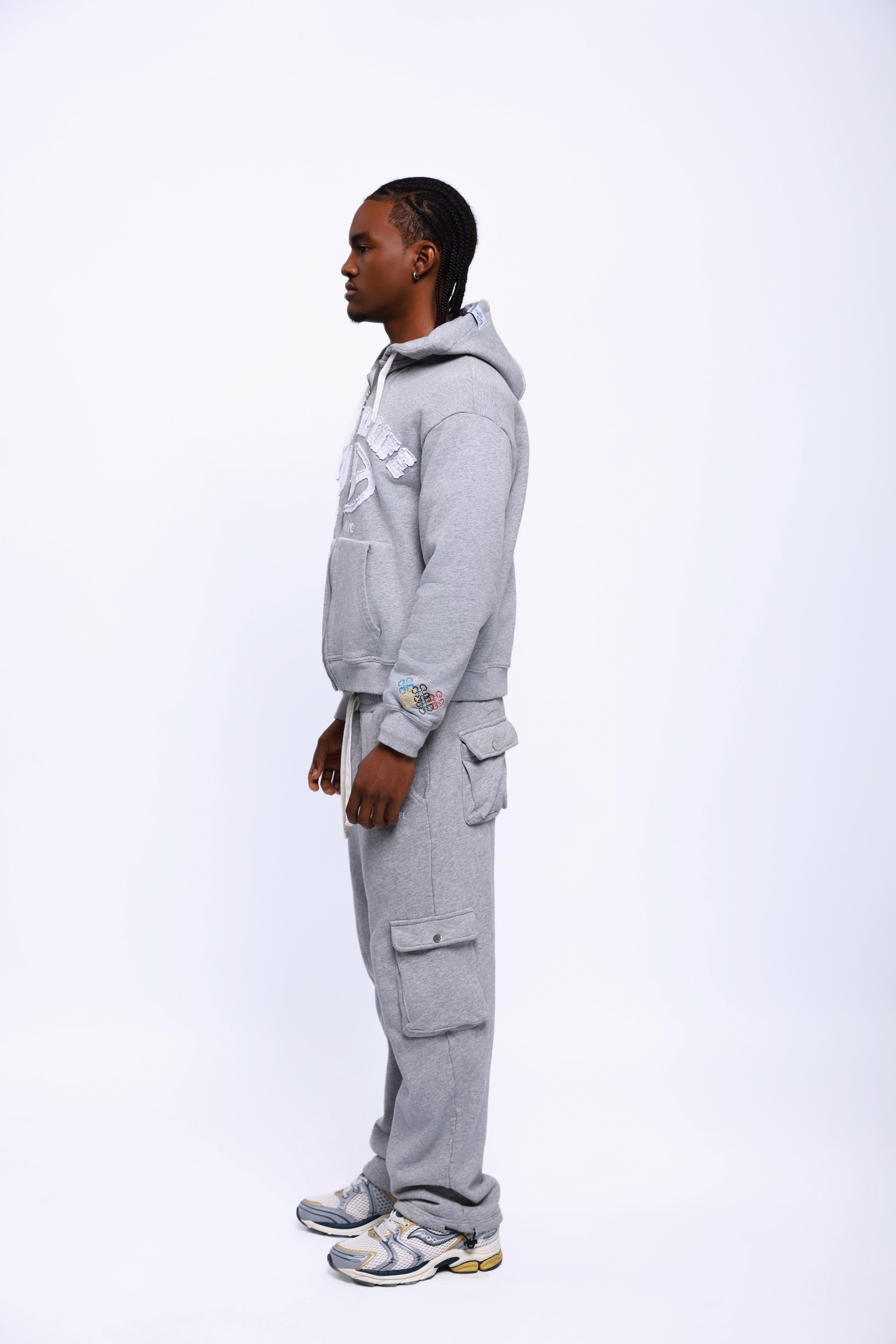 Grey Home Team Hoodie