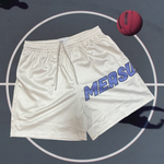 Load image into Gallery viewer, Classic Mesh Shorts - Cream/Blue
