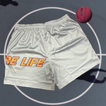 Load image into Gallery viewer, Classic Mesh Shorts - Grey/Orange
