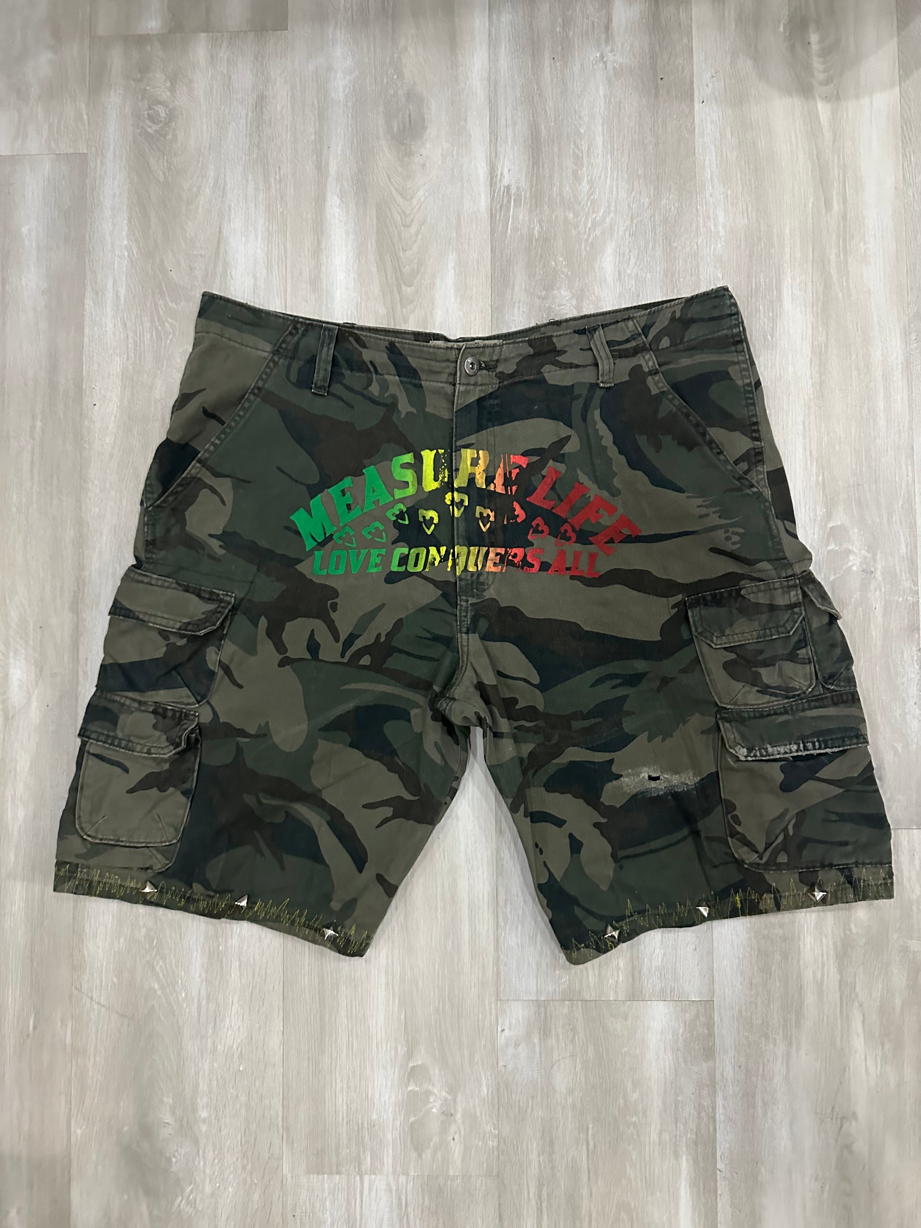 Camo Cargo Shorts