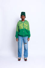 Load image into Gallery viewer, LIVE SLOW, LIVE TO GROW - GREEN HOODIE
