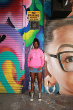 Load image into Gallery viewer, LIVE SLOW, LIVE TO GROW - PINK HOODIE
